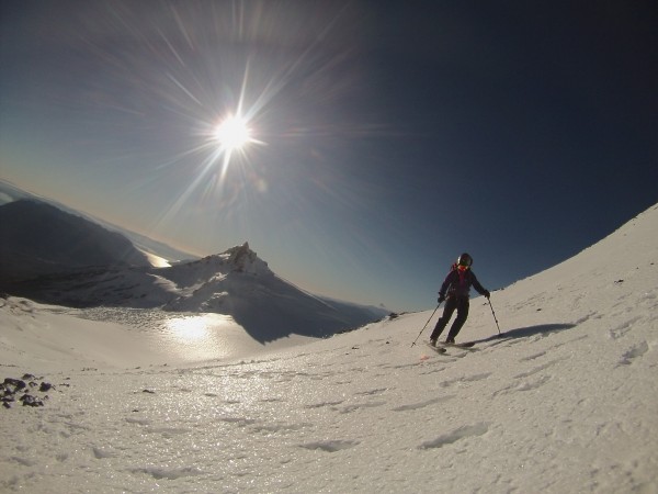 Ascenso Vn Mocho & Descenso en Esquí.