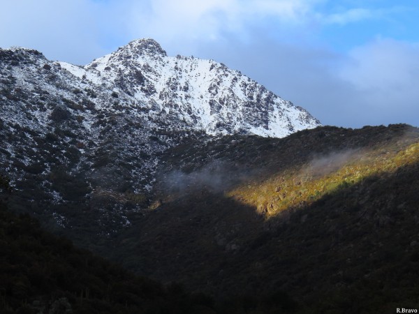 Cerro Papagayo nevado