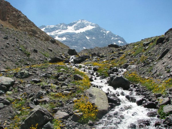 Arroyo ascenso Glaciar