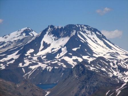 Vista desde la cumbre hacia el sur