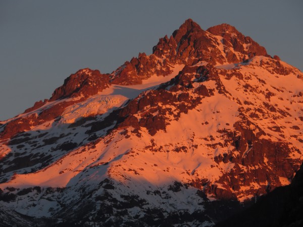 Sierra Velluda Cara Noroeste