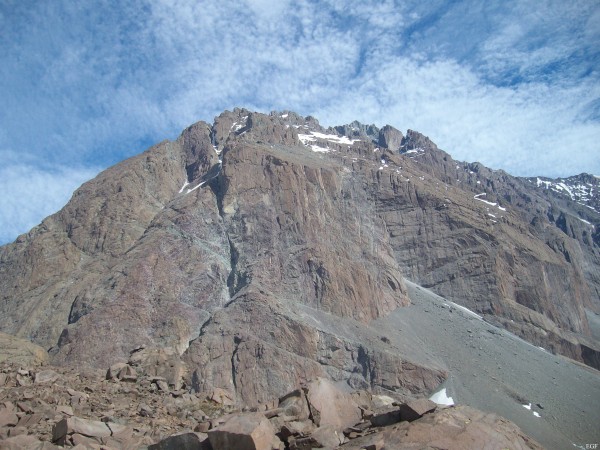 Arista Nororiental del Catedral de Lo Valdés