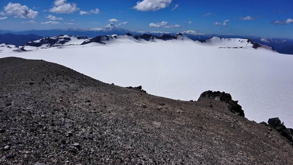 Vista hacia el Norte desde la cumbre