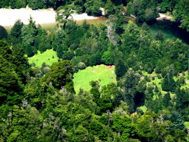 La Junta desde cerro Arcoiris