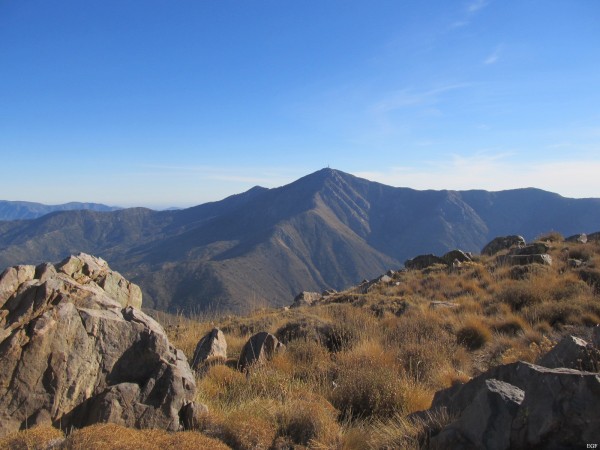 El Roble desde Cumbre El Garfio