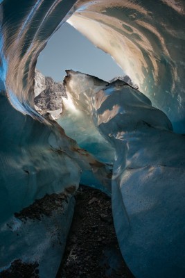 Pasajes al interior del Glaciar