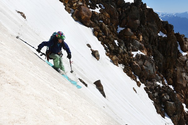 descenso desde la cumbre