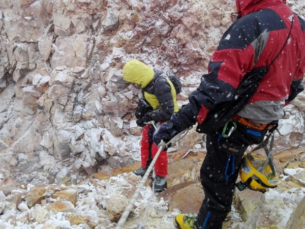 Descenso desde la Cumbre
