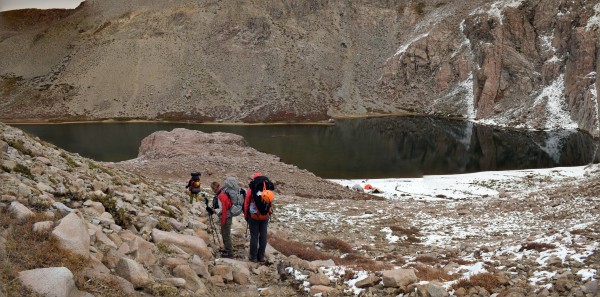 Llegada Laguna Fría