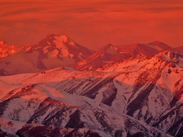 Marmolejo desde la cordillera de la Costa