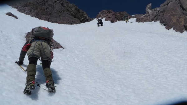 Ultimo tramo para salir al filo cumbrero