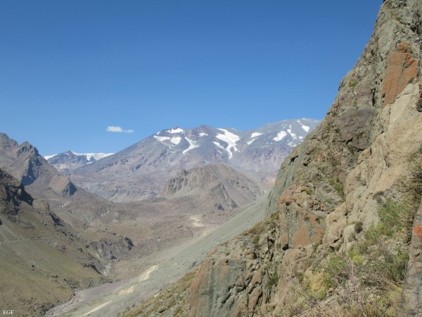 Volcán San José-Cara Oeste-Enero 2020