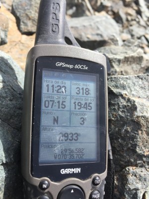 GPS EN LA CUMBRE 