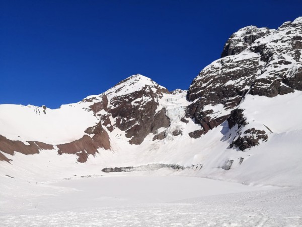 Laguna y Glaciar del Morado