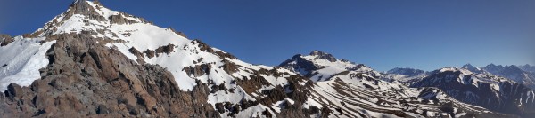 Panorámica hacia la Cumbre