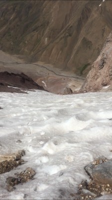 Salida del Canalon Sur