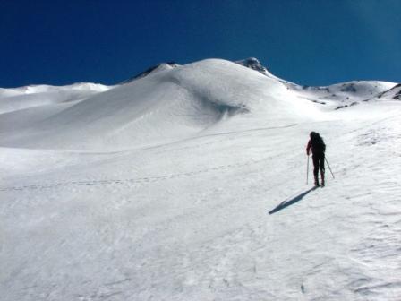 Camino al Chillán Viejo desde Aguas Calientes