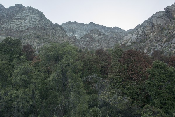 Vista desde Casa de piedra hacia el Este
