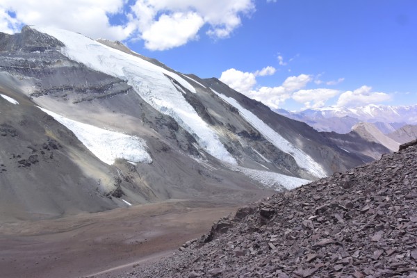 El Plomo desde la Punta Hermandad