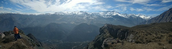 Panorámica Mirador de Cóndores
