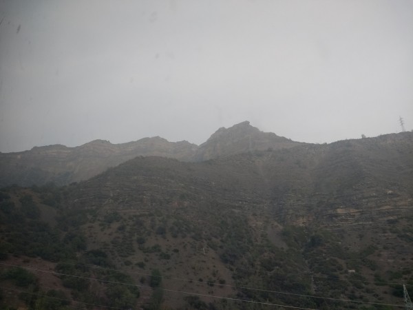 Mirador de Cóndores desde el camino