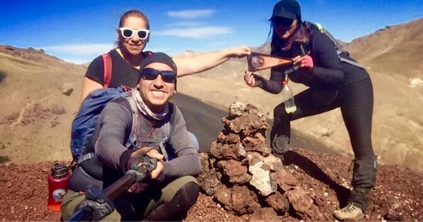 Cumbre volcán resago 