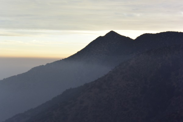 Carbón al atardecer 