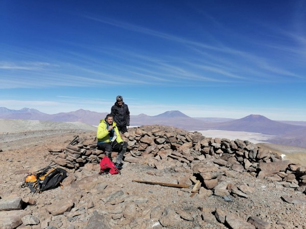 Cumbre Chilena 5872 msnm