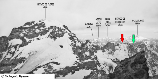 Nevado de Flores (flanco sur)