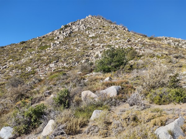 Parte final del ascenso