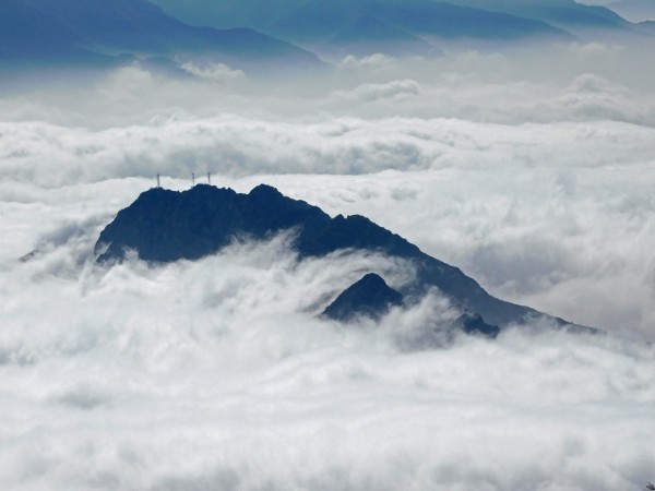 La Giganta entre las nubes