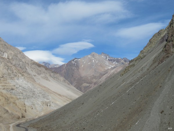 Cara norte cerro Puntiagudo