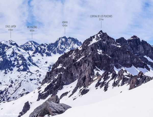 Hacia el Corona de los Punzones