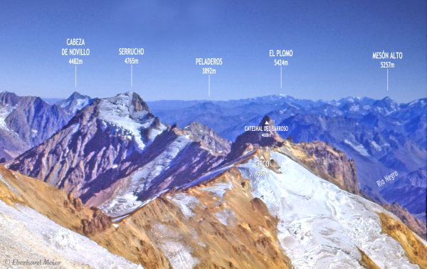 Serrucho y vecinos de los Paredones