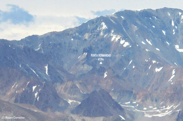 Flanco norte a la distancia