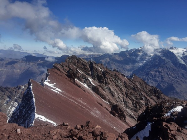 Desde la cumbre hacia el sur