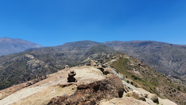 Desde la cumbre de Lomas del Olivillo
