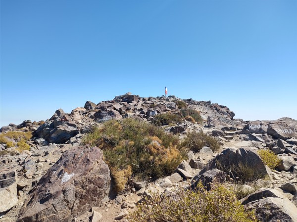 Llegando a la cumbre