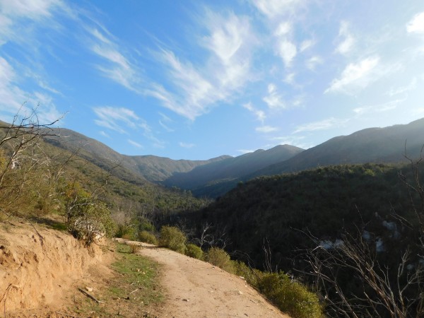 Adentrándose en la quebrada