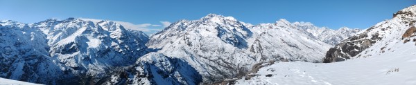Montañas nevadas