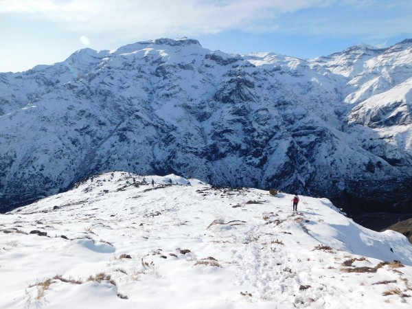 Bajando desde la cumbre