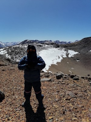 Don Carlos en el cráter