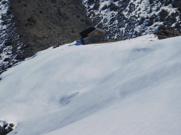 El refugio en invierno