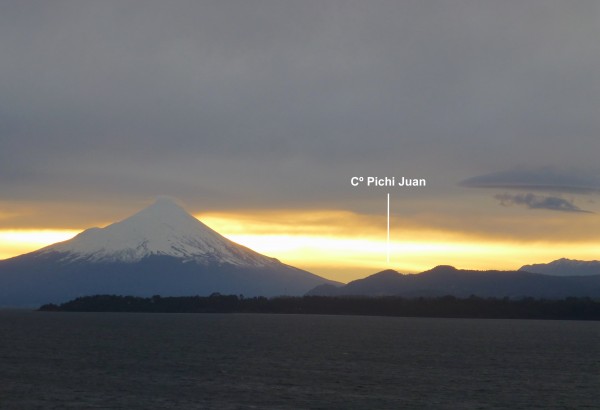 Pichi Juan, Osorno y lago Llanquihue