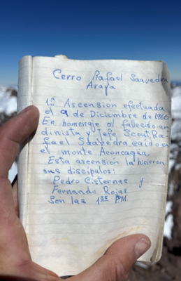 Testimonio primer ascenso