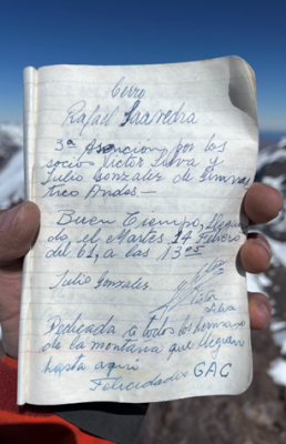 Testimonio tercer ascenso