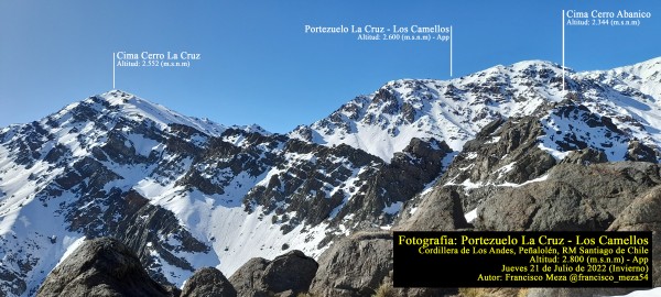 Portezuelo La Cruz - Los Camellos