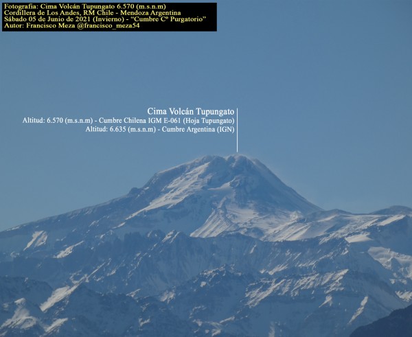 Cima Volcán Tupungato