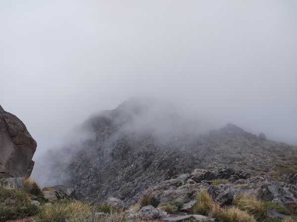 Llegando a la cumbre