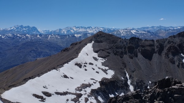 Cara sur cerro Pellejo 